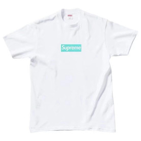 ●9월 판매 12위● SUPREME x TIFFANY 슈프림 X 티파니 박스 로고 티셔츠 21FW ●해외 특별할인전●