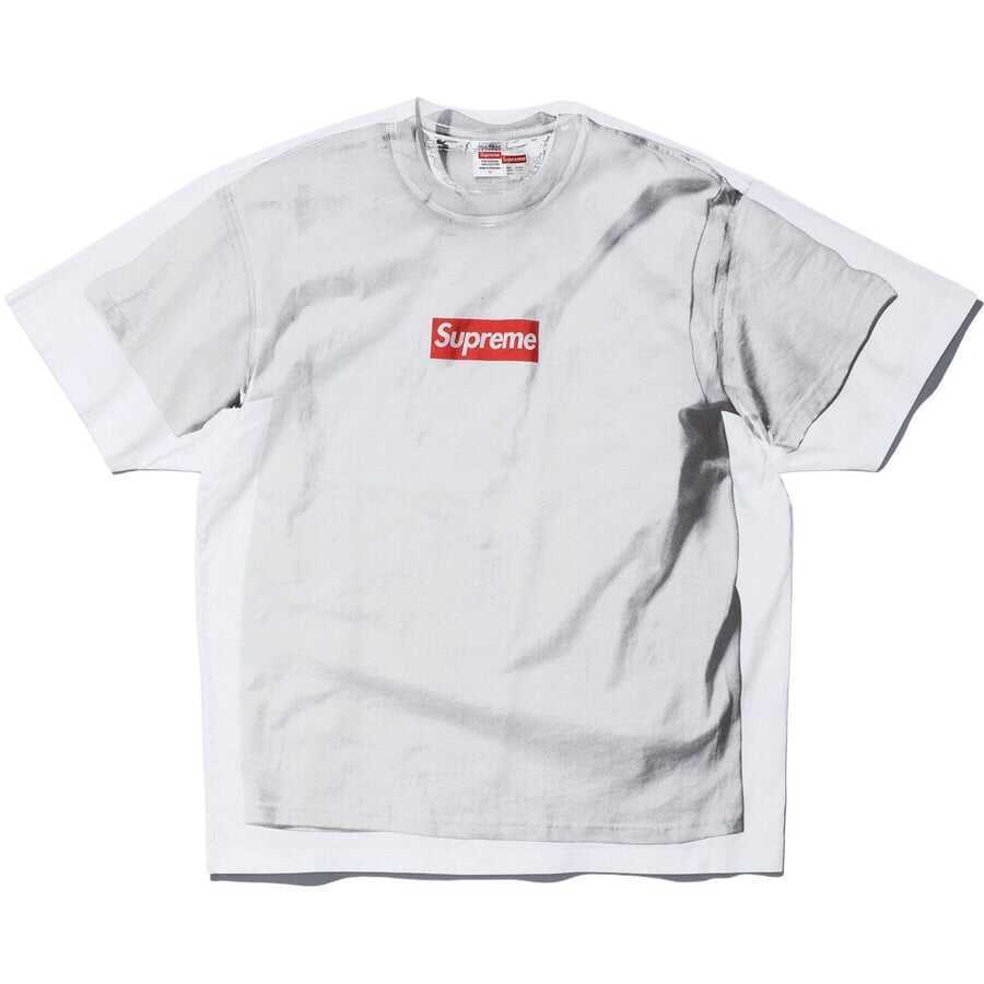●9월 판매 6위● SUPREME x MM6 슈프림 X MM6 메종 마르지엘라 박스 로고 티셔츠 24SS ●해외 특별할인전●