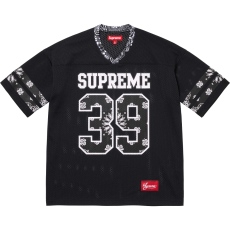 SUPREME x BANDANA FOOTBALL JERSEY 슈프림 X 반다나 풋볼 저지 25SS ●해외 특별할인전●
