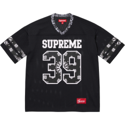 SUPREME x BANDANA FOOTBALL JERSEY 슈프림 X 반다나 풋볼 저지 25SS ●해외 특별할인전●