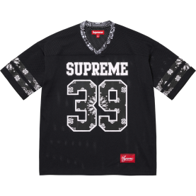 SUPREME x BANDANA FOOTBALL JERSEY 슈프림 X 반다나 풋볼 저지 25SS ●해외 특별할인전●