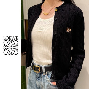 LOEWE 로에베 아나그램 케이블 가디건 2COLOR