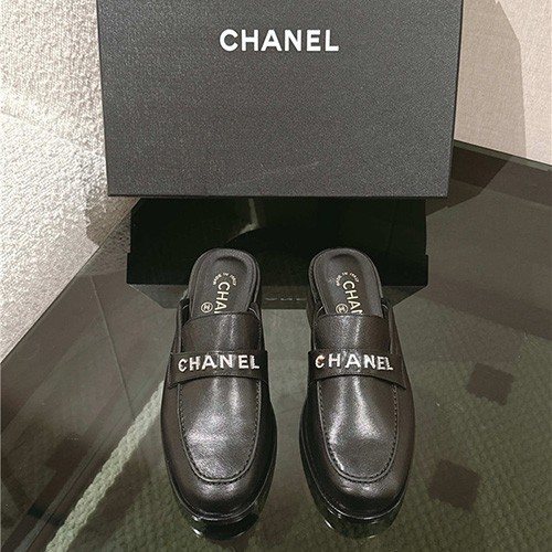 CHANEL 샤넬 여성용 슬리퍼 C74757 2COLOR