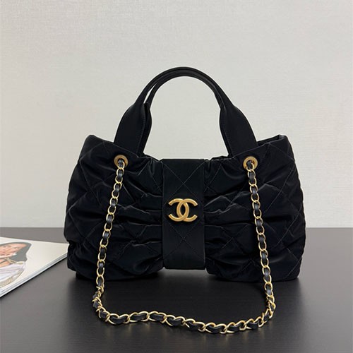 CHANEL 샤넬 맥시 보우백 미디움 (세틴벨벳) AS9802