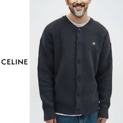CELINE 셀린느 스몰 트리옹프 울 가디건 3COLOR