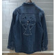 CHROME HEARTS 크롬하츠 크로스 데님 자켓