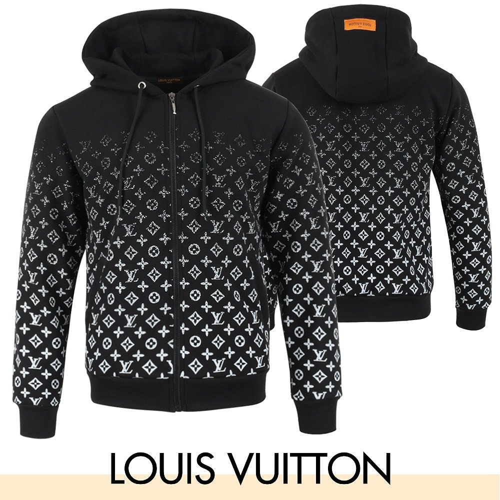 LOUIS VUITTON 루이비통 모노 그라데이션 후드 집업
