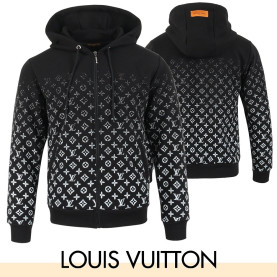 LOUIS VUITTON 루이비통 모노 그라데이션 후드 집업
