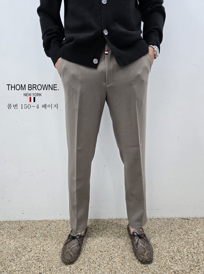 THOM BROWNE 톰브라운 베이직 슬랙스 3COLOR