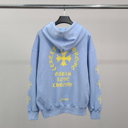 CHROME HEARTS 크롬하츠 옐로우말굽 오버핏 후드티