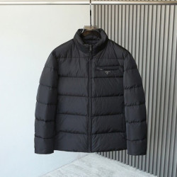 PRADA 프라다 메탈 플레이트 다운 패딩 3COLOR