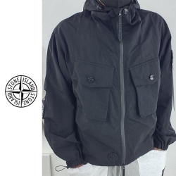 STONE ISLAND 스톤아일랜드 와펜 포켓 멤브라나 윈드브레이커