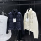 MONCLER 몽클레어 여성 스퀘어 퀄팅 다운 패딩 가디건