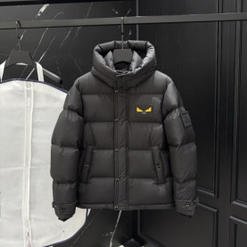 FENDI 펜디 로고 패치 다운 패딩 2COLOR