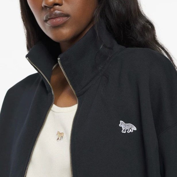 MAISON KITSUNE 메종키츠네 베이비 폭스패치 집업 자켓