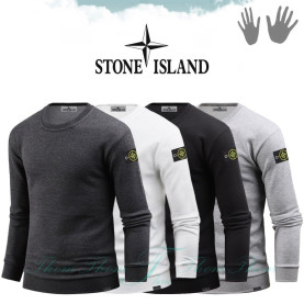 STONE ISLAND 스톤아일랜드 틴 시보리 기모 맨투맨