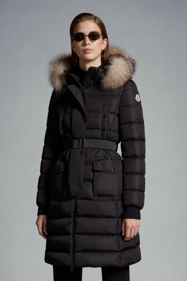 MONCLER 몽클레어 클로에 라쿤퍼 롱 패딩 자켓