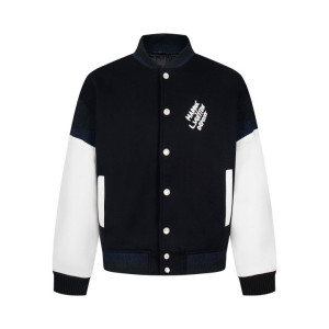 LOUIS VUITTON 루이비통 코튼 저지 바시티 자켓