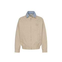 MIUMIU 미우미우 포플린 블루종 자켓