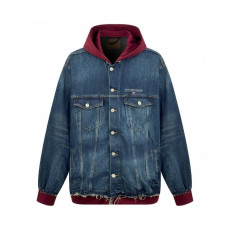 BALENCIAGA 발렌시아가 패치드 데님 자켓