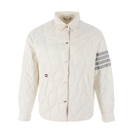 THOM BROWNE 톰브라운 사선완장 퀄팅 셔츠 자켓 3COLOR