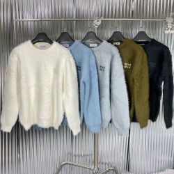 MIUMIU 미우미우 헤비 앙고라 니트