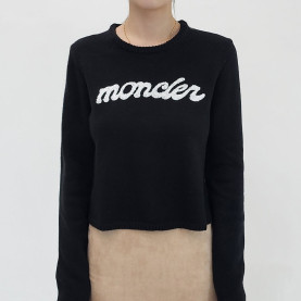 MONCLER 몽클레어 자수로고 울 앤 캐시미어 스웨터 2COLOR