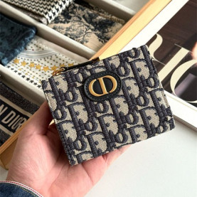 DIOR 디올 반지갑 D2258