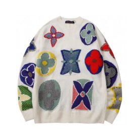 LOUIS VUITTON 루이비통 멀티 컬러 모노그램 니트