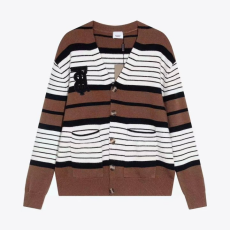 BURBERRY 버버리 만조니 스트라이프 가디건