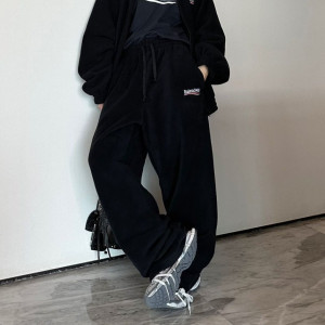BALENCIAGA 발렌시아가 폴리티컬 캠페인 플리스 팬츠