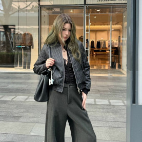 DIOR 디올 새틴 봄버자켓