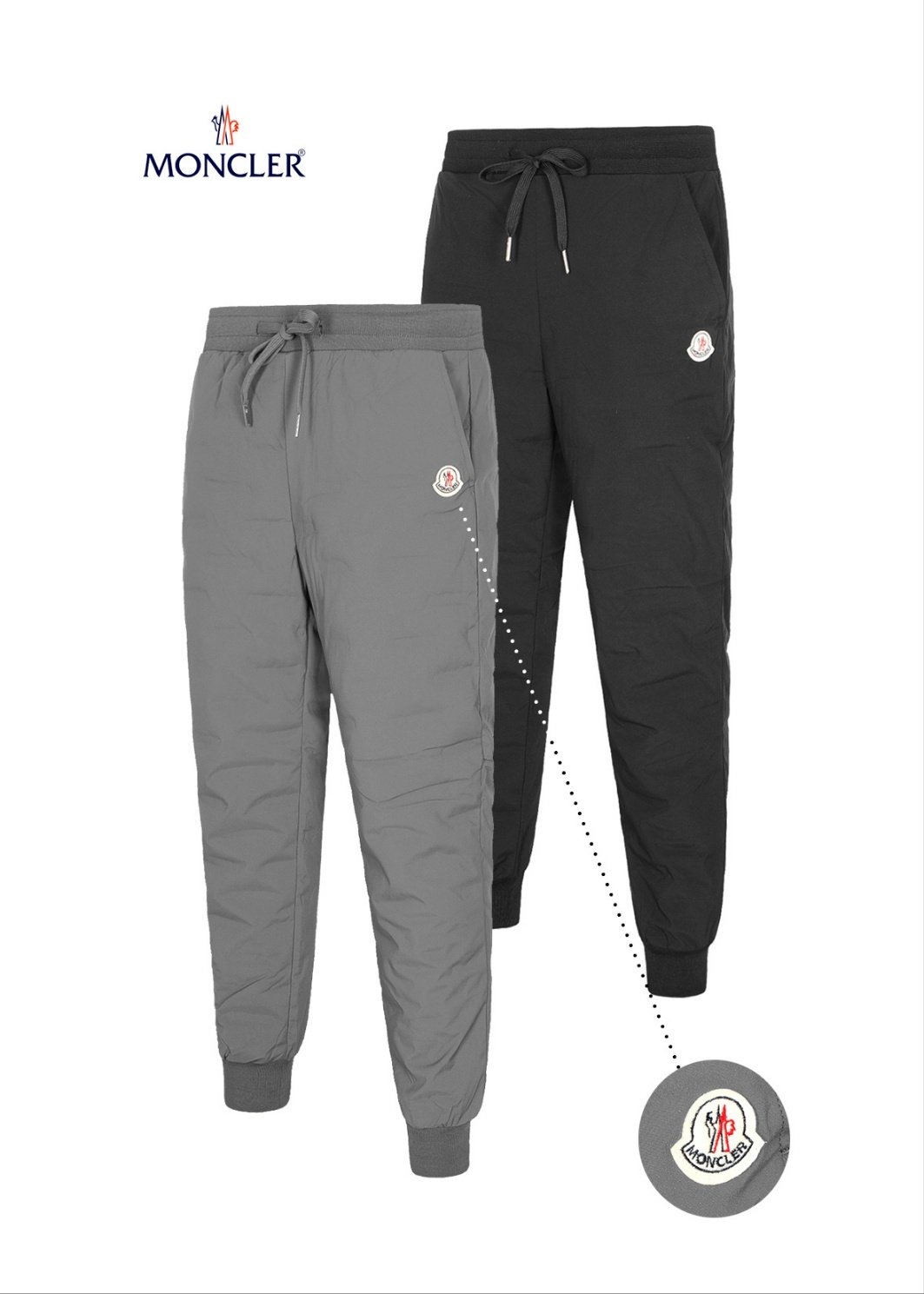 MONCLER 몽클레어 오리털 퀄팅 팬츠 2COLOR