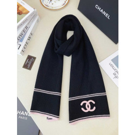 CHANEL 샤넬 울 캐시미어 머플러