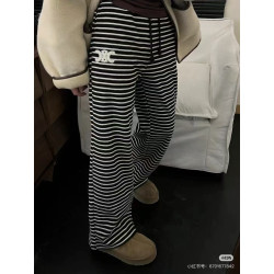 CELINE 셀린느 스트라이프 와이드 팬츠 2COLOR