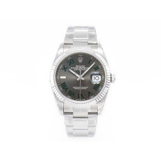 ROLEX 로렉스 데이저스트 그레이 윔블던 로만 다이얼 SS 오이스터 41mm 최신 V2버전 126334