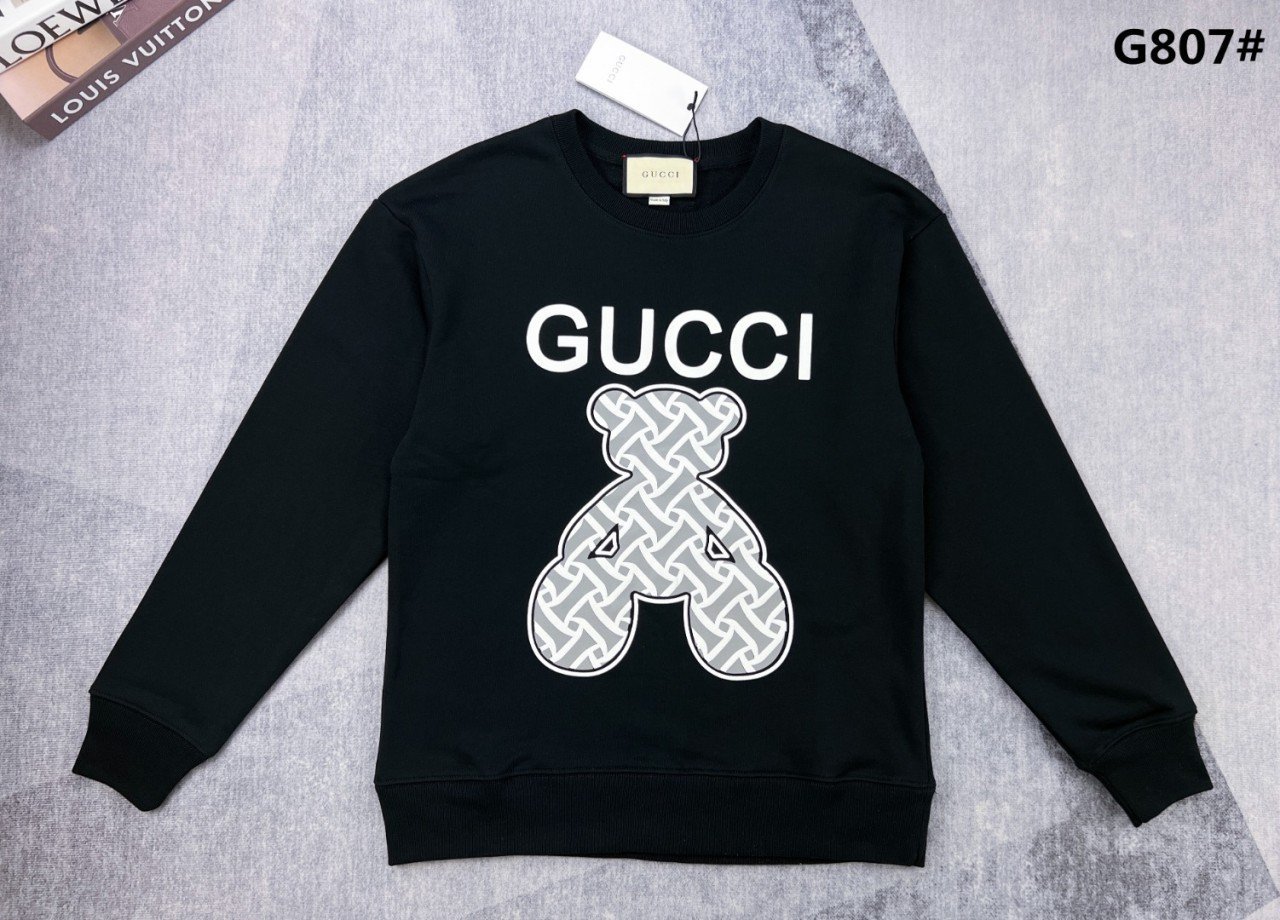 GUCCI 구찌 베어 프린팅 맨투맨 2COLOR