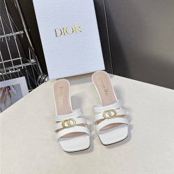 DIOR 디올 여성용 슬리퍼 (굽높이6.5CM) D41811 2COLOR