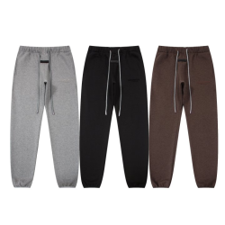 FEAR OF GOD 피어오브갓 에센셜 720 톤온톤 로고 플리스 스웨트 팬츠