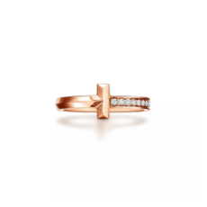 ★(판매완료)★ TIFFANY&CO 티파니앤코 T1 파베 링 국내배송건