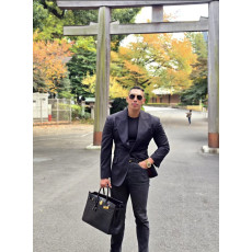 ●에르메스 버킨35 크로커다일 금장 악어가죽●