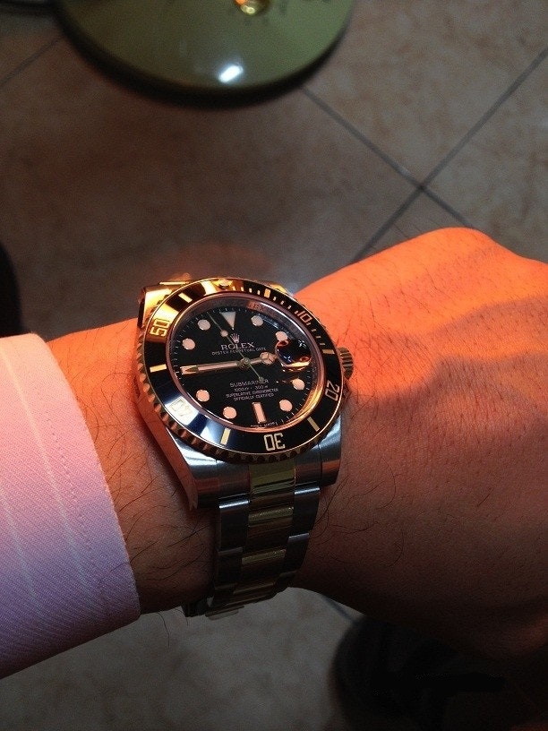 ●로렉스 서브마리너 흑콤 정품급●