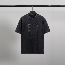 BALENCIAGA 발렌시아가 플로우 피그먼트 반팔티