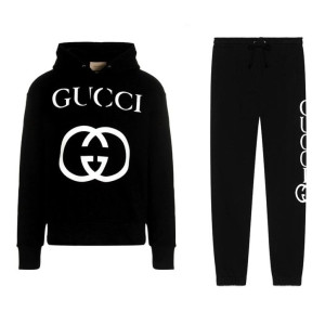 GUCCI 구찌 빅로고 커플 후드 세트