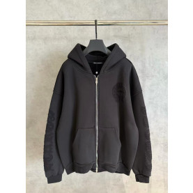 CHROME HEARTS 크롬하츠 홀스슈 집업 후드 자켓 2COLOR