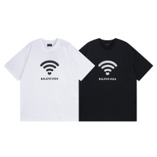 BALENCIAGA 발렌시아가 23123 와이파이 로고 반팔