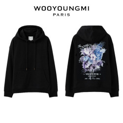 WOOYOUNGMI 우영미 25 플라워 다잉 후드