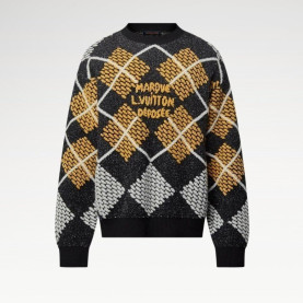 LOUIS VUITTON 루이비통 울 블렌드 풀오버 오버핏 니트