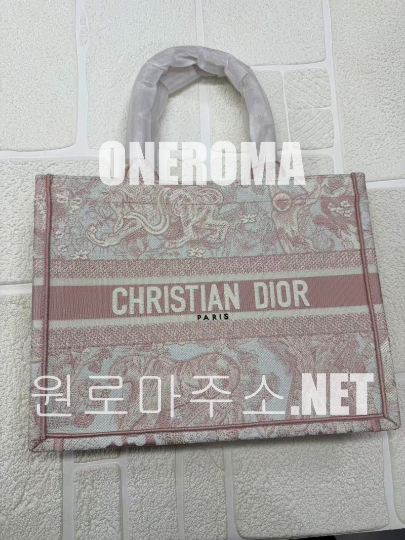 김*우 고객님 디올 북 토트백 핑크