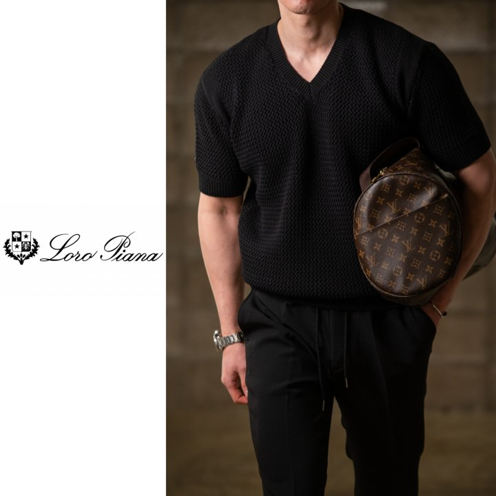 LOROPIANA 로로피아나 디테일V니트 4COLOR